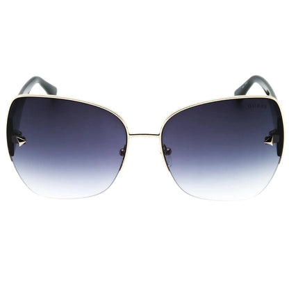 Gold-Black - Front - Guess Womens-Ladies Gradient Sunglasses
