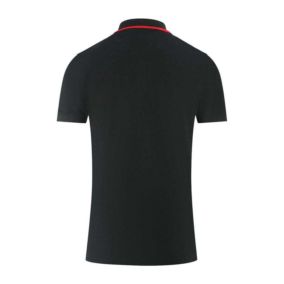 Black - Back - Aquascutum Unisex Adult London 1851 Polo Shirt