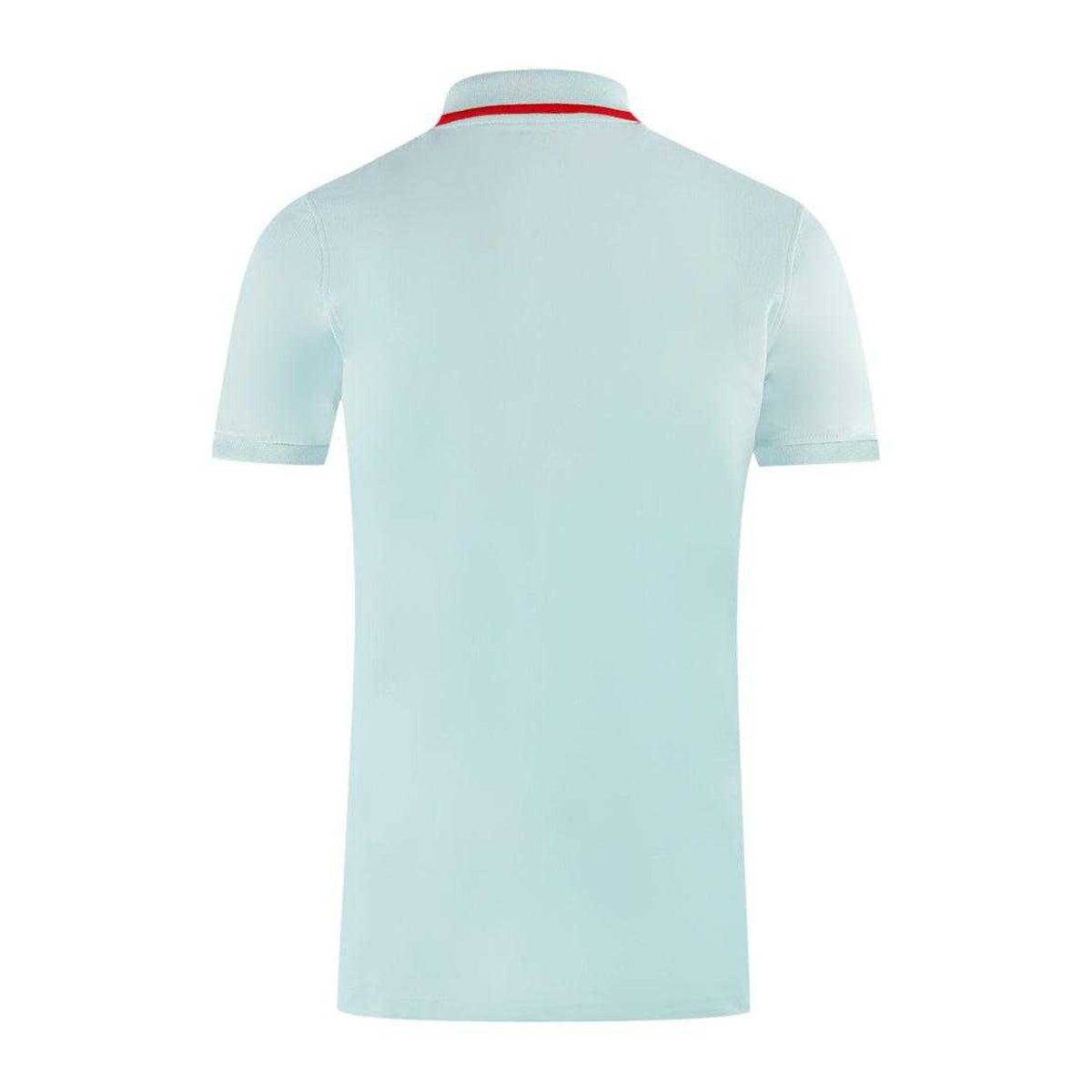 Light Blue - Back - Aquascutum Unisex Adult London 1851 Polo Shirt