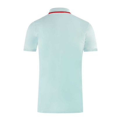 Light Blue - Back - Aquascutum Unisex Adult London 1851 Polo Shirt