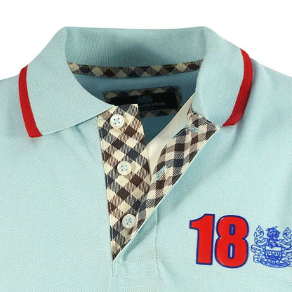 Light Blue - Lifestyle - Aquascutum Unisex Adult London 1851 Polo Shirt