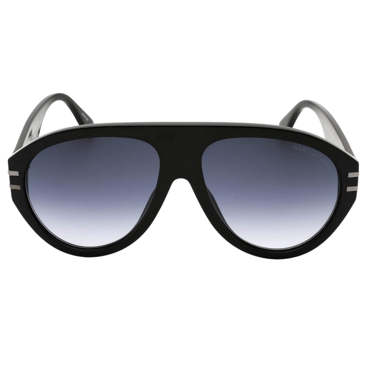Black - Front - Marc Jacobs Mens Oval Sunglasses