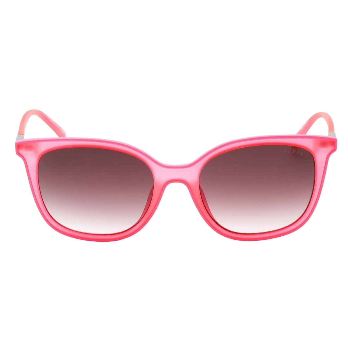 Pink-Brown - Front - Guess Womens-Ladies Gradient Sunglasses