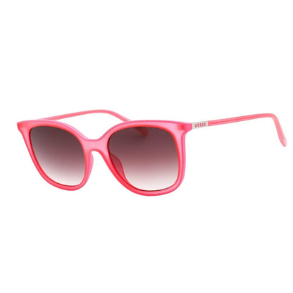 Pink-Brown - Back - Guess Womens-Ladies Gradient Sunglasses