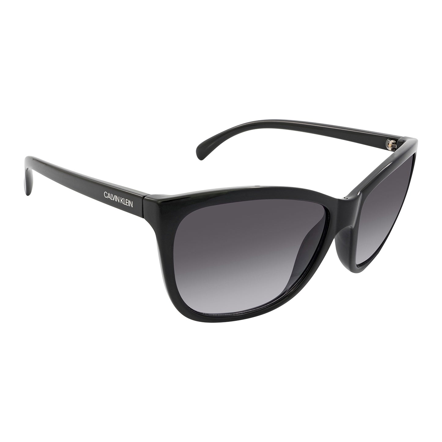 Dark Grey-Black - Back - Calvin Klein Womens-Ladies Gradient Sunglasses