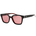 Burgundy-Red-Black - Back - Hugo Boss Mens Matte Sunglasses