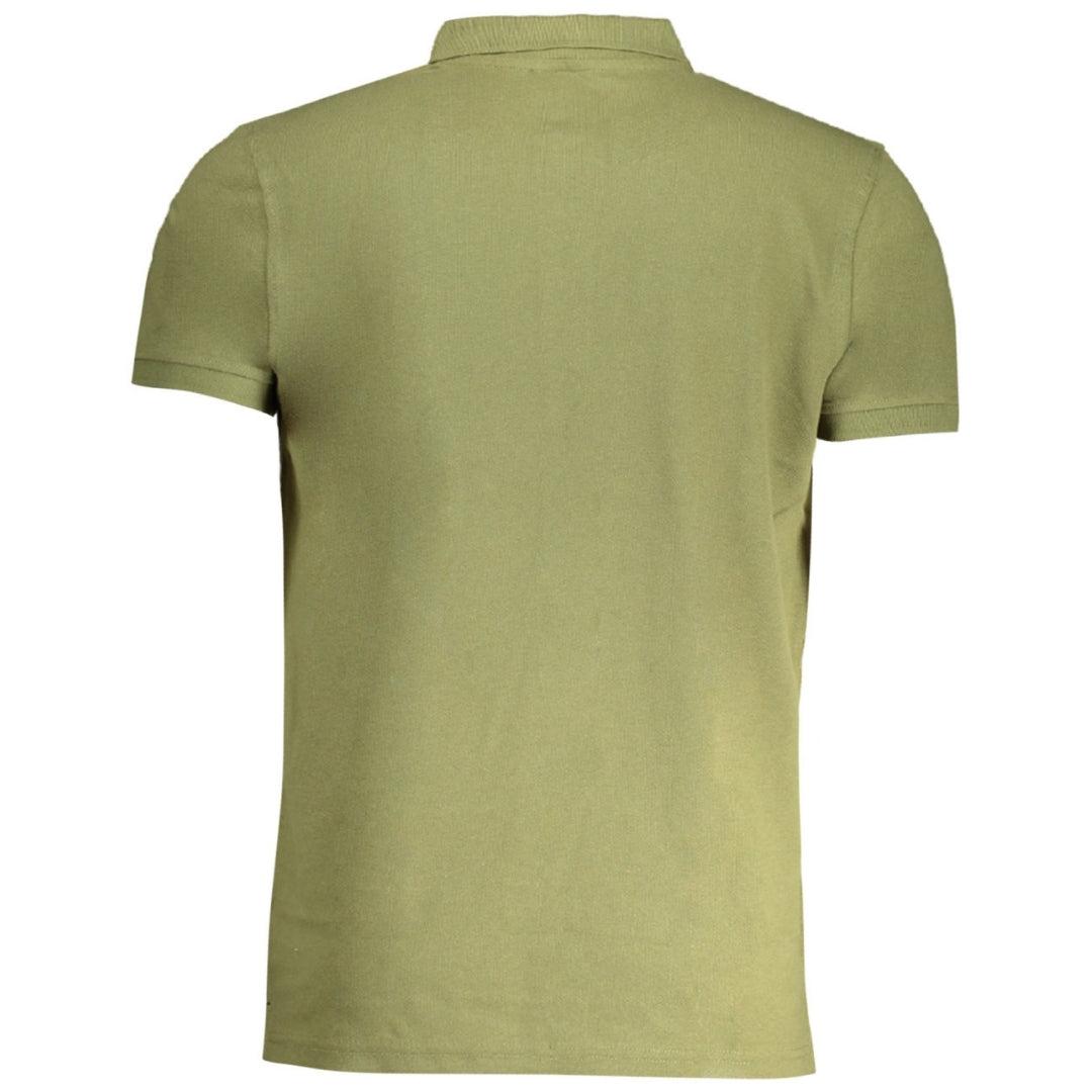 Olive - Front - Cavalli Class Unisex Adult Bold Logo Polo Shirt