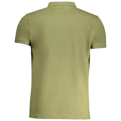 Olive - Front - Cavalli Class Unisex Adult Bold Logo Polo Shirt