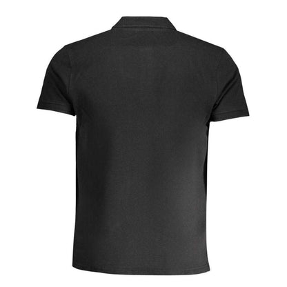 Black - Back - Cavalli Class Unisex Adult Bold Logo Polo Shirt