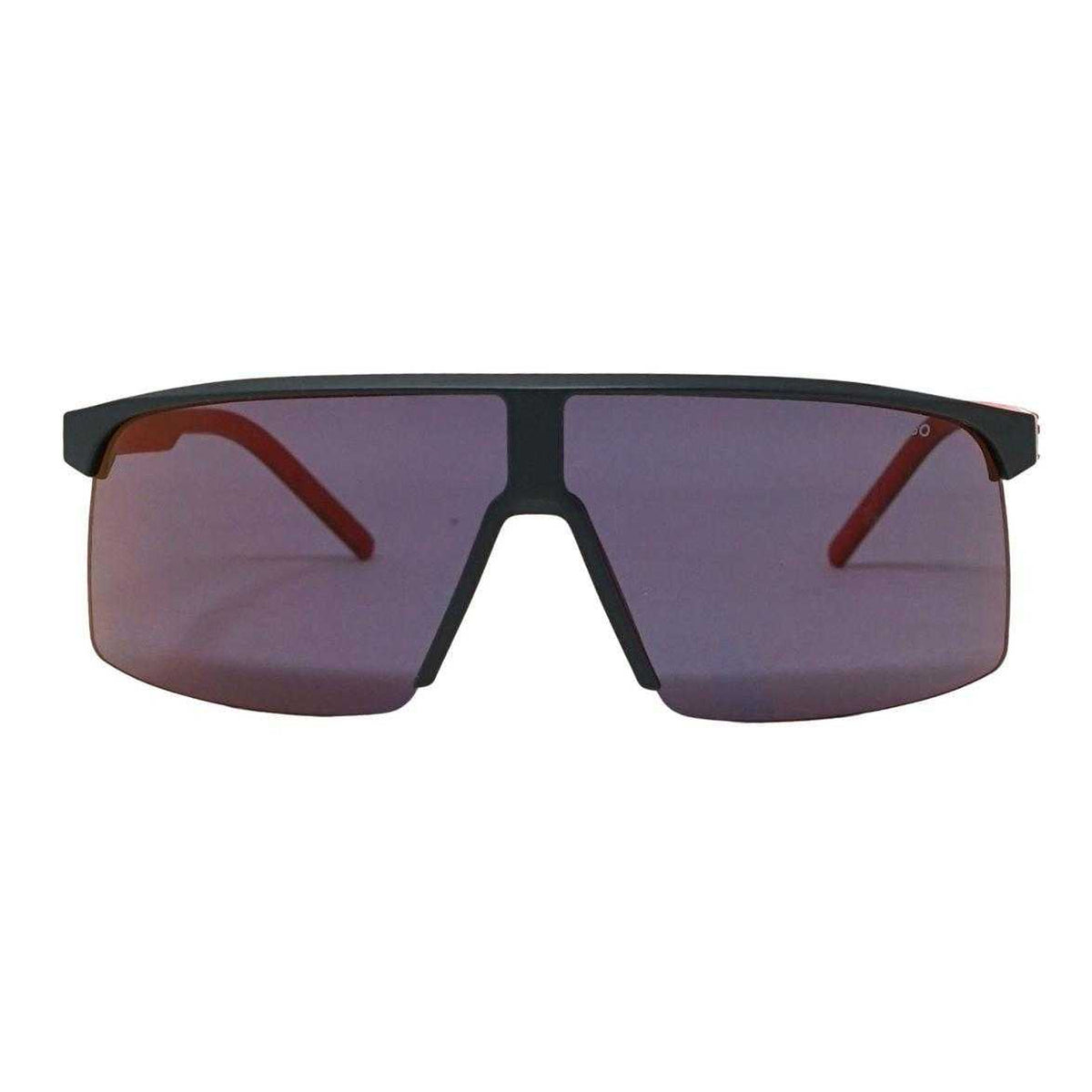 Black-Red - Front - Hugo Boss Mens Matte Sunglasses