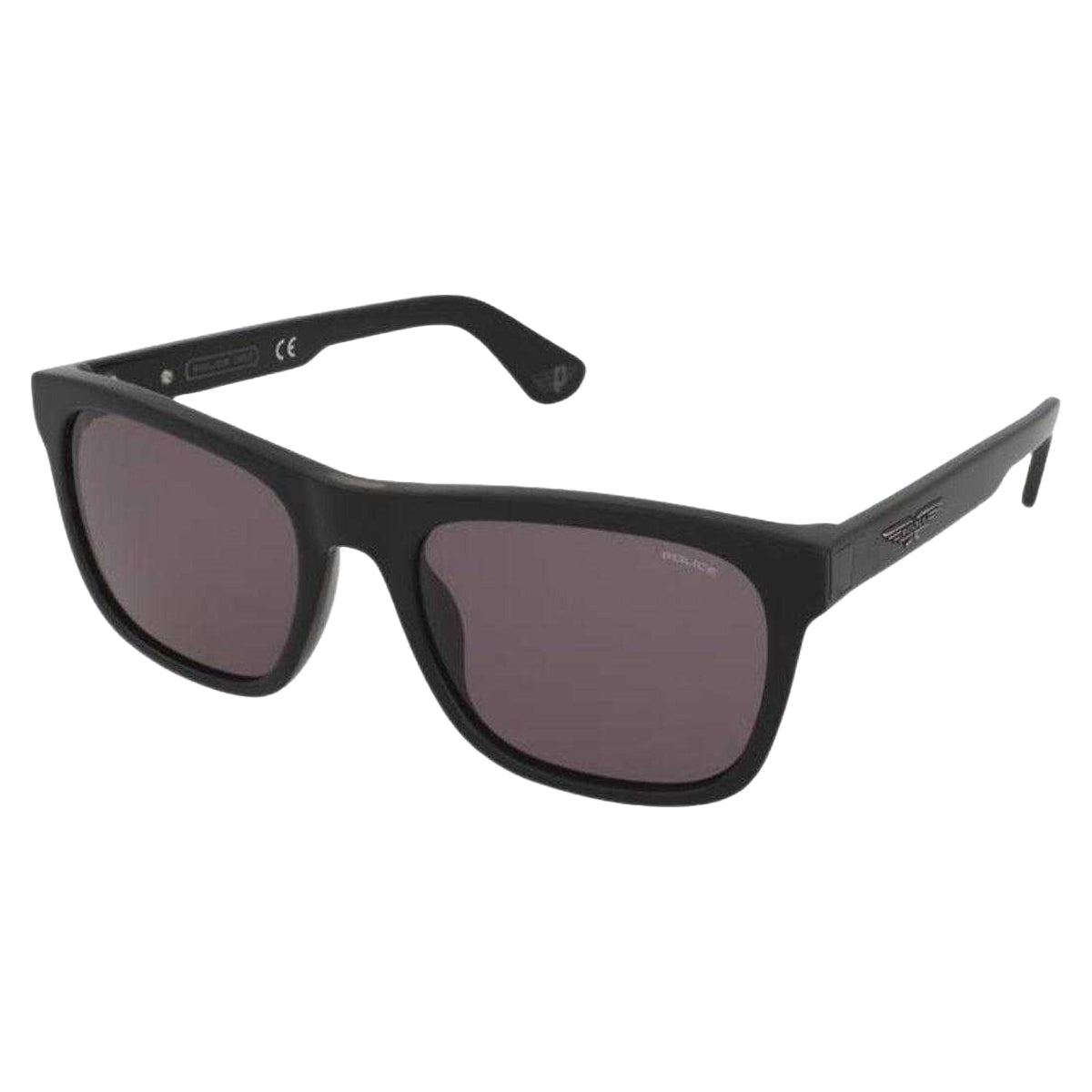 Black - Back - Police Mens Shiny Sunglasses