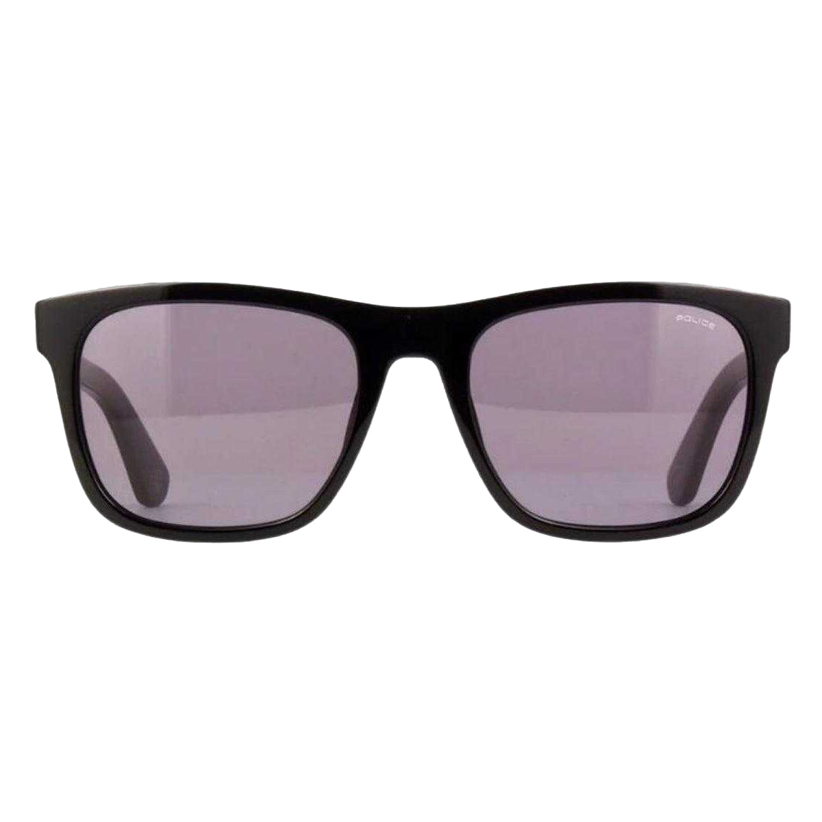 Black - Front - Police Mens Shiny Sunglasses