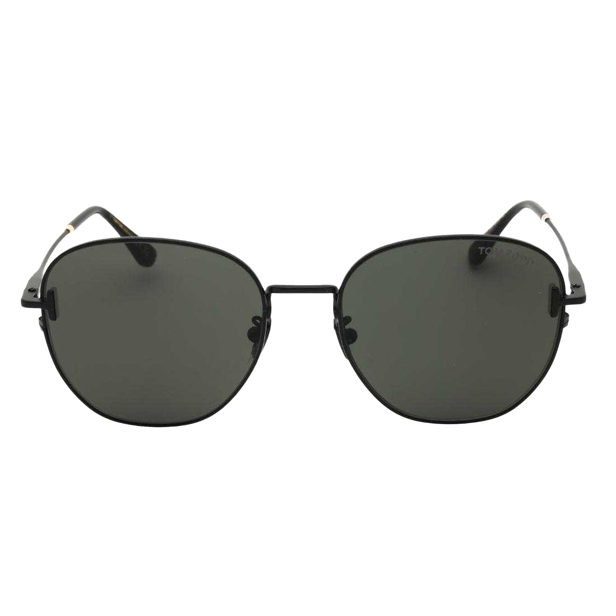 Black - Back - Tom Ford Mens Matte Smoke Sunglasses