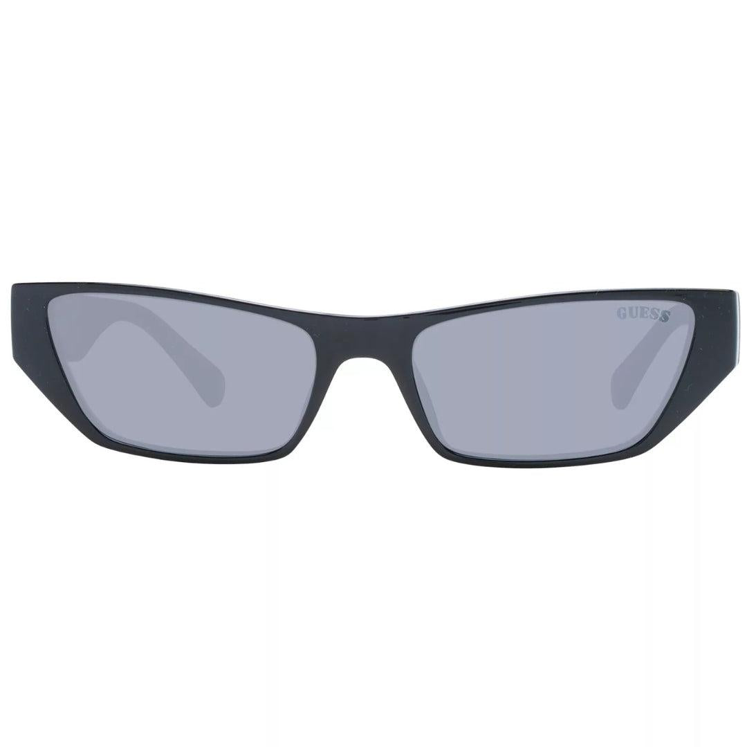 Black - Front - Guess Unisex Adult Rectangular Sunglasses