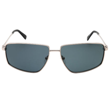 Gunmetal - Back - Guess Mens Smoke Polarised Sunglasses