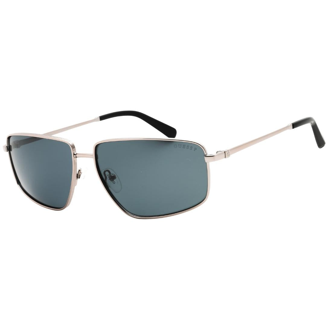 Gunmetal - Front - Guess Mens Smoke Polarised Sunglasses