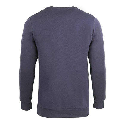 Navy - Back - Aquascutum Unisex Adult Logo Sweatshirt