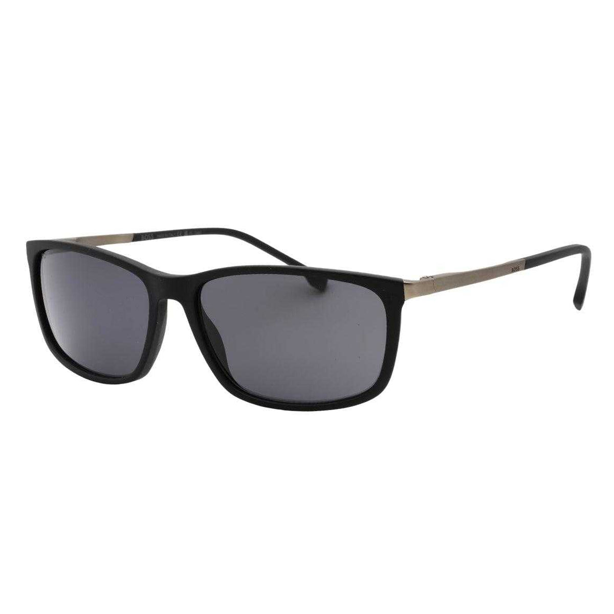 Grey-Black - Back - Hugo Boss Mens Matte Sunglasses