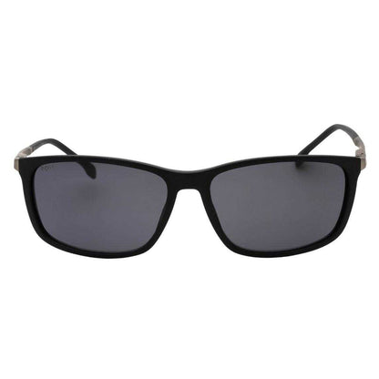 Grey-Black - Front - Hugo Boss Mens Matte Sunglasses