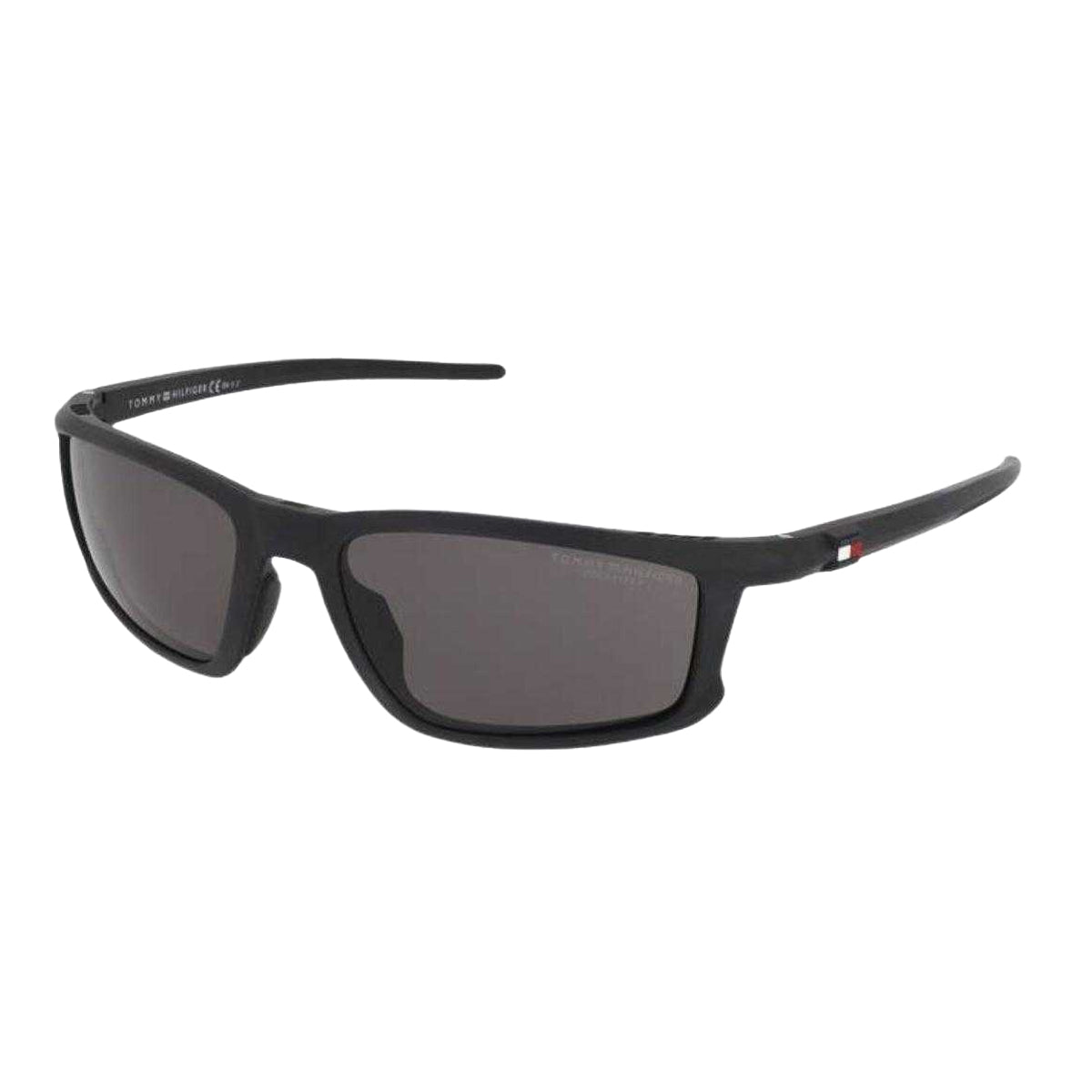 Black - Front - Tommy Hilfiger Mens Matte Sunglasses