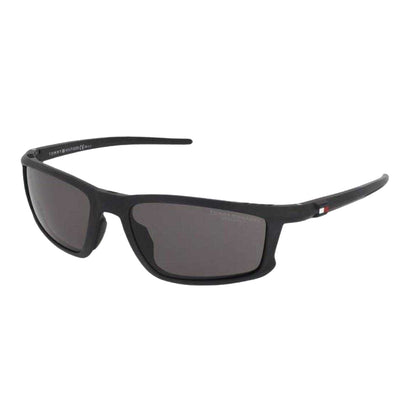 Black - Front - Tommy Hilfiger Mens Matte Sunglasses