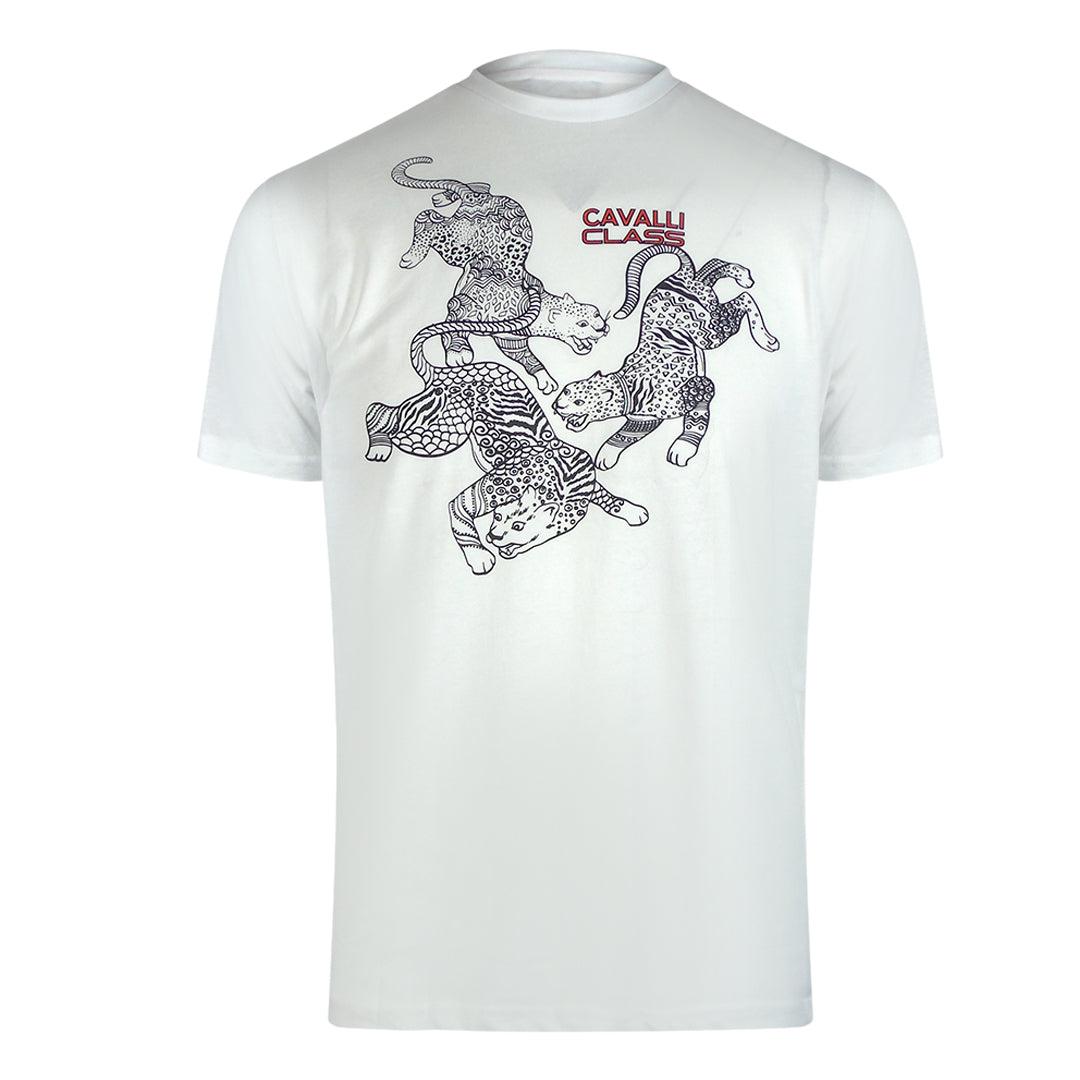 Off White - Side - Cavalier Mens T-Shirt