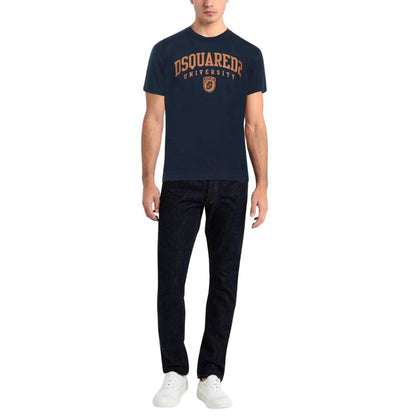 Dark Navy - Back - Cavalli Class Unisex Adult T-Shirt