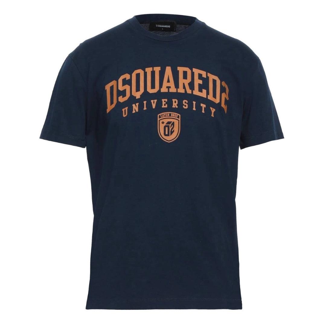Dark Navy - Front - Cavalli Class Unisex Adult T-Shirt
