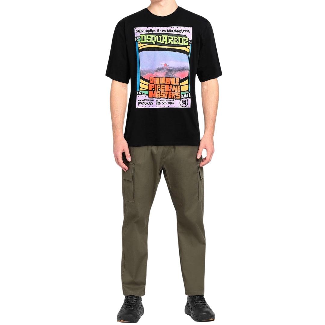 Black - Back - Cavalli Class Mens T-Shirt