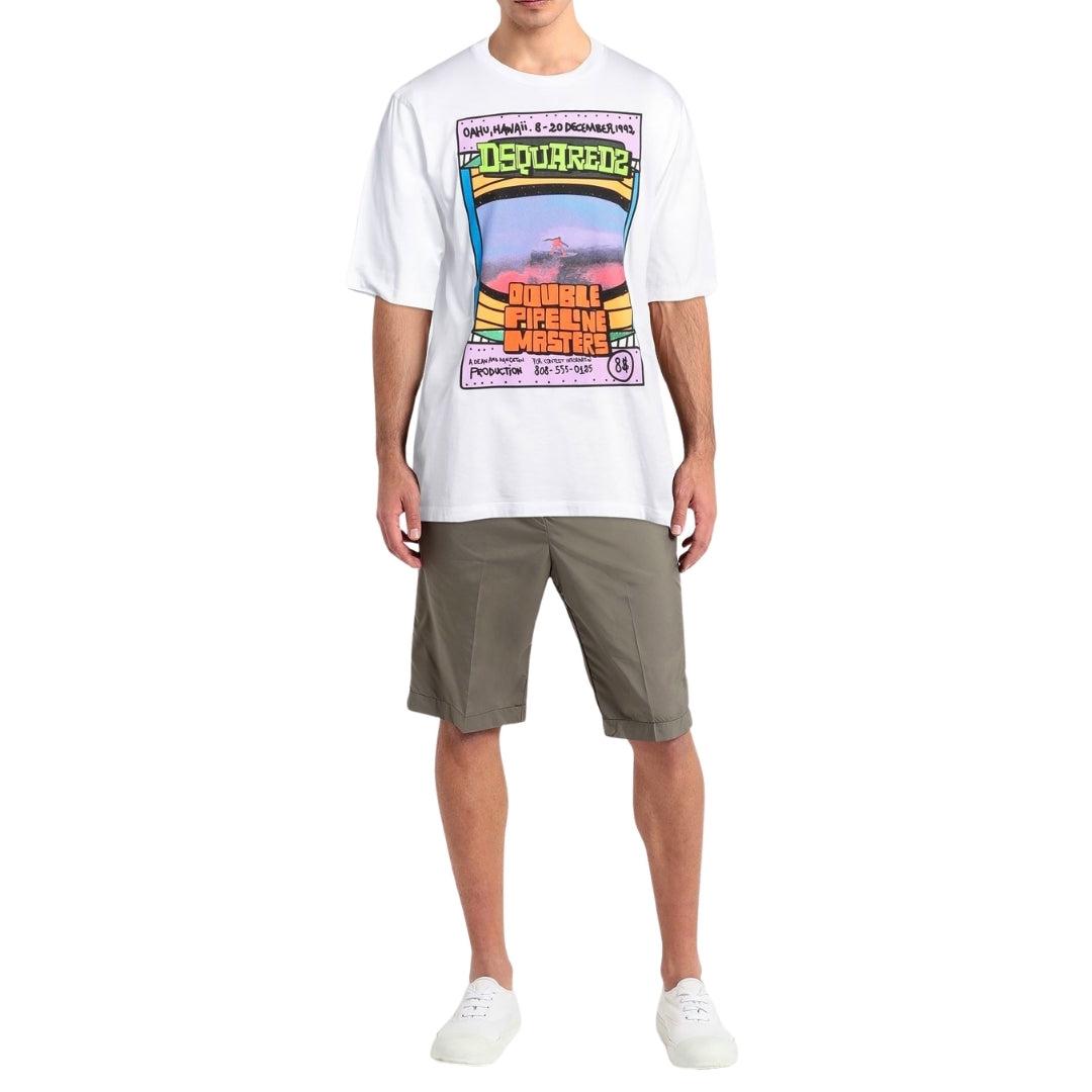 White - Back - Cavalli Class Mens T-Shirt