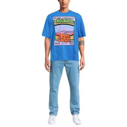 Blue - Back - Cavalli Class Mens T-Shirt