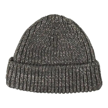 Grey - Back - Off White Unisex Adult Hand Off Logo Beanie