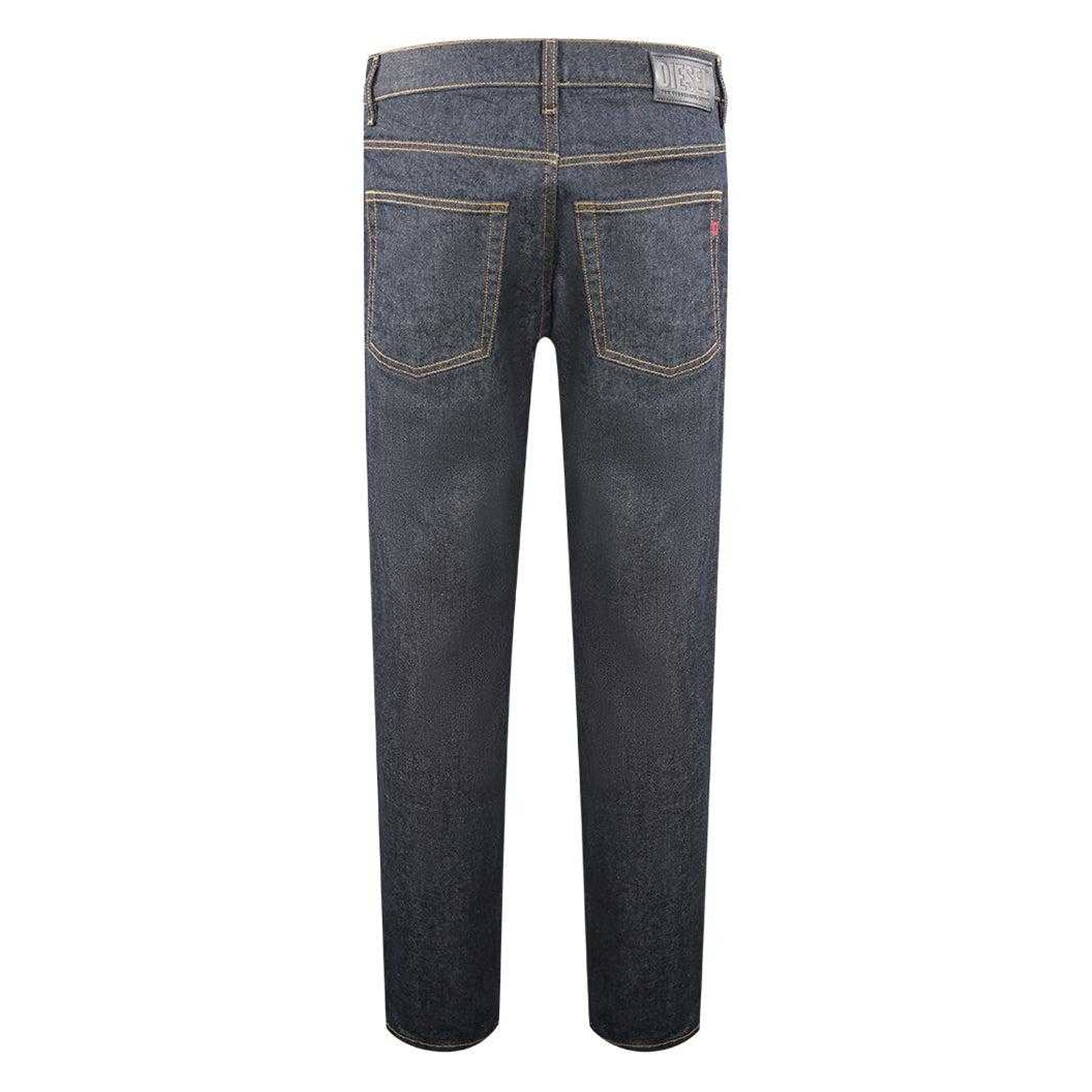 Blue - Back - Diesel Mens D-Fining Jeans
