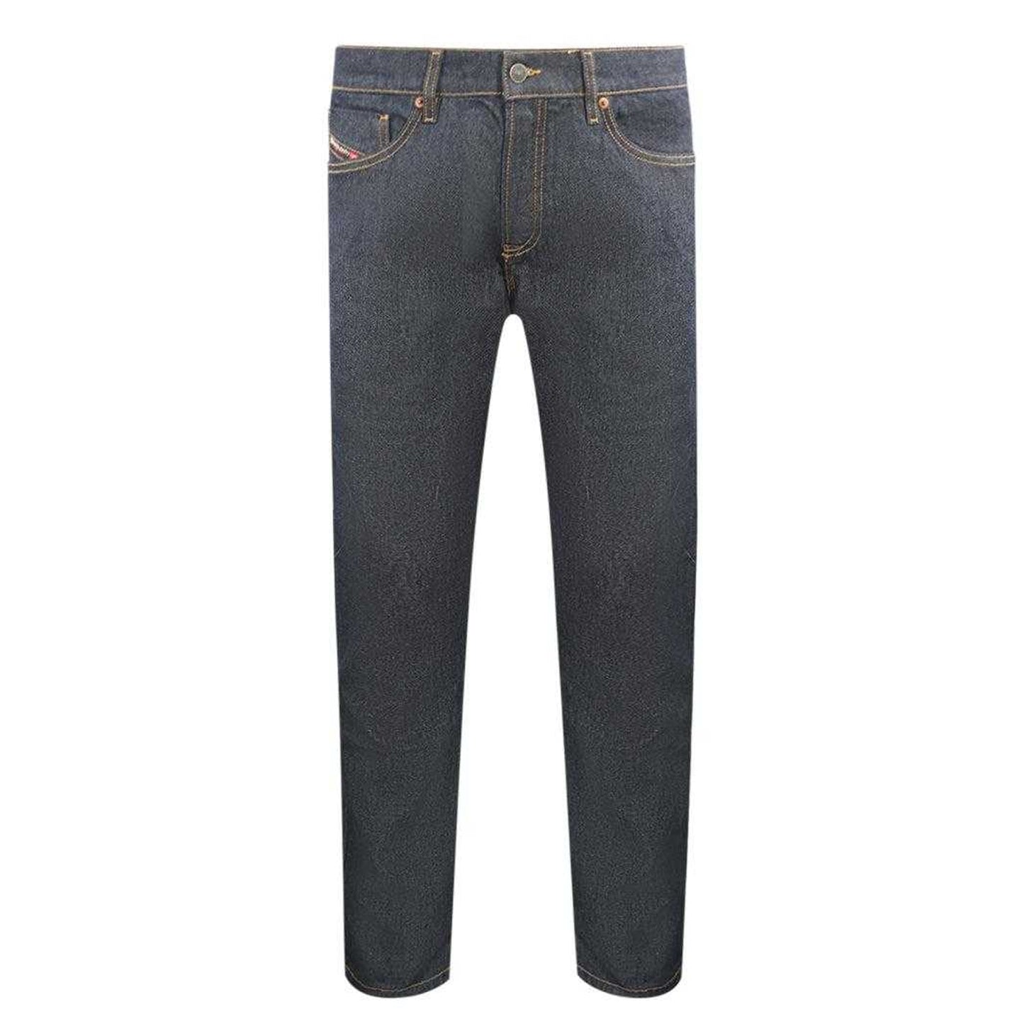 Blue - Front - Diesel Mens D-Fining Jeans