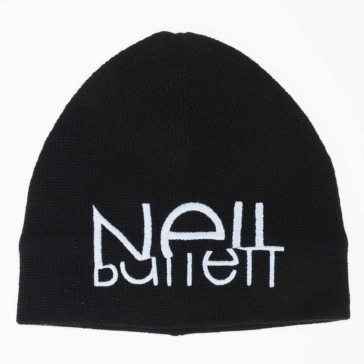 Black - Front - Neil Barrett Unisex Adult Logo Beanie