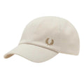 Oatmeal - Front - Fred Perry Laurel Wreath Cap