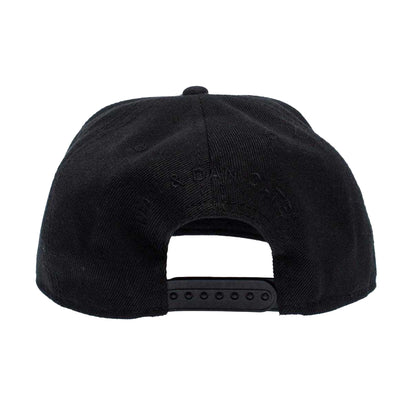 Black - Back - DSquared2 Embossed Logo Cap