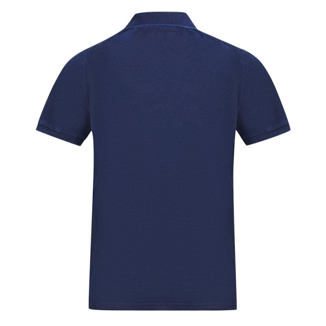 Indigo - Back - Lyle & Scott Mens Polo Shirt