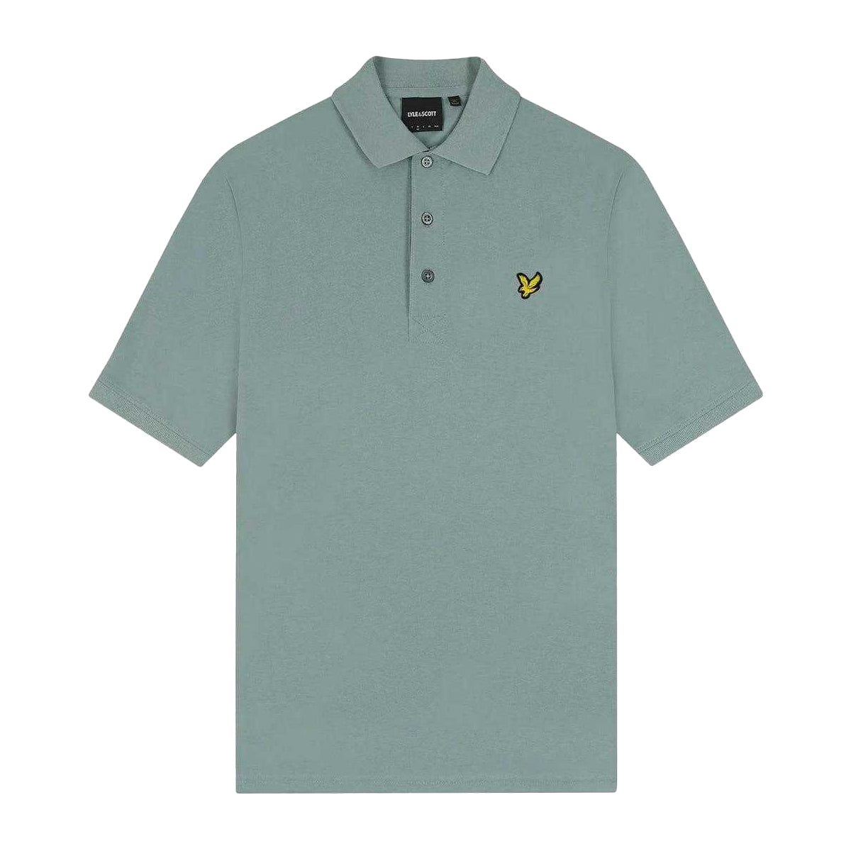 Grey - Front - Lyle & Scott Mens Polo Shirt