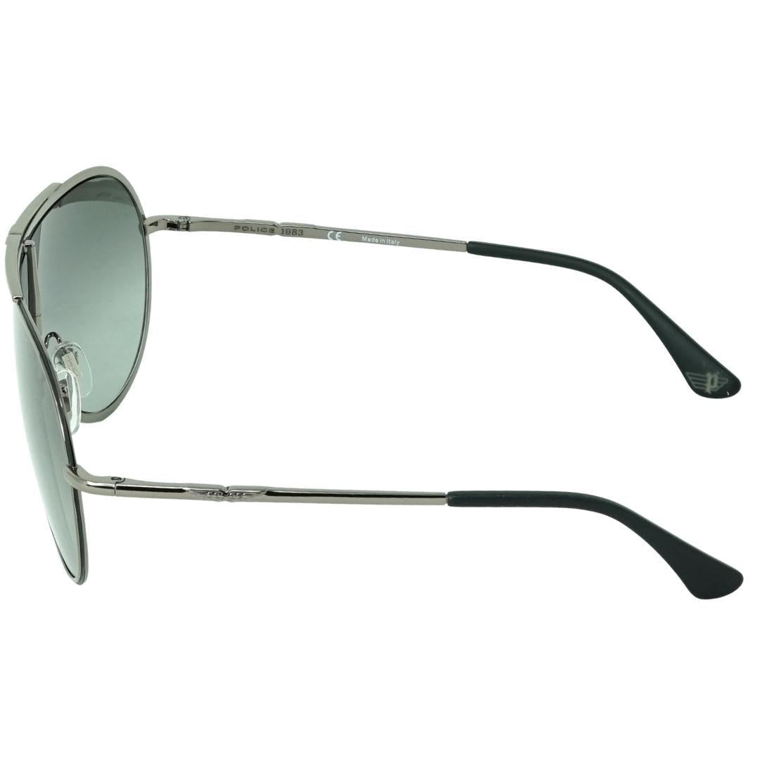 Silver - Side - Police Mens Spl964M 0K56 Sunglasses