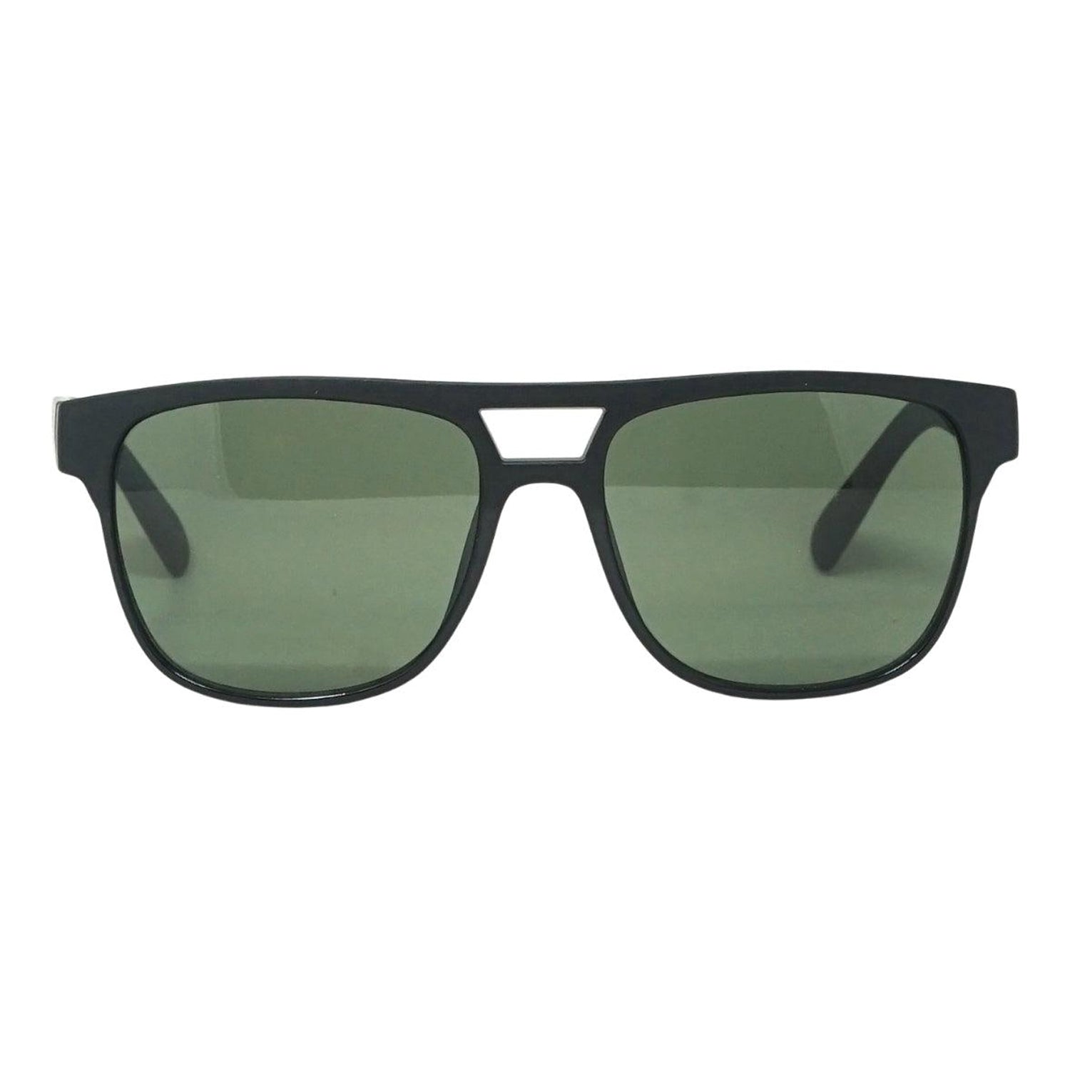 Black-Green - Front - Calvin Klein Mens Matte Sunglasses