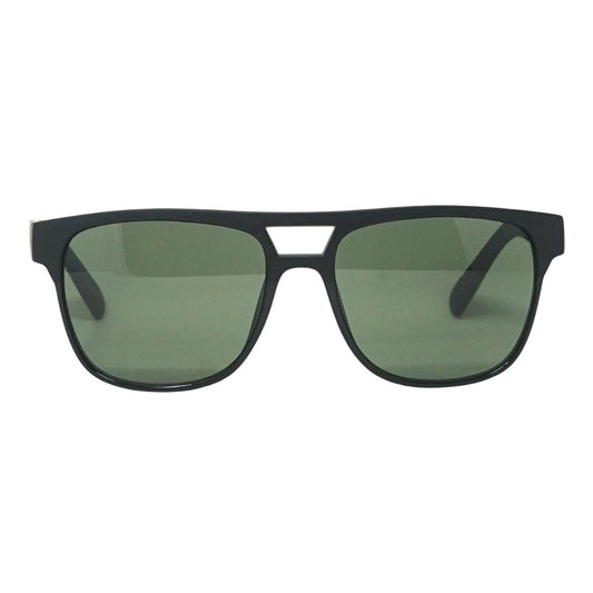 Black-Green - Front - Calvin Klein Mens Matte Sunglasses