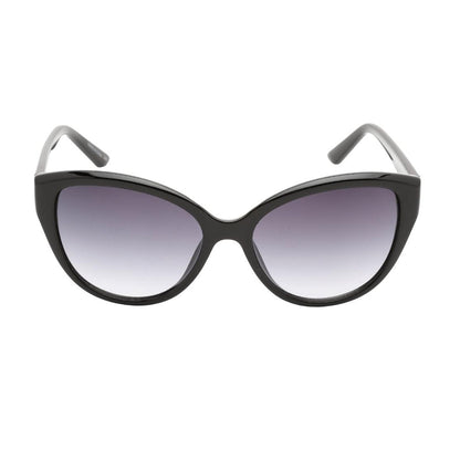 Black - Front - Calvin Klein Womens-Ladies Cat Eye Sunglasses