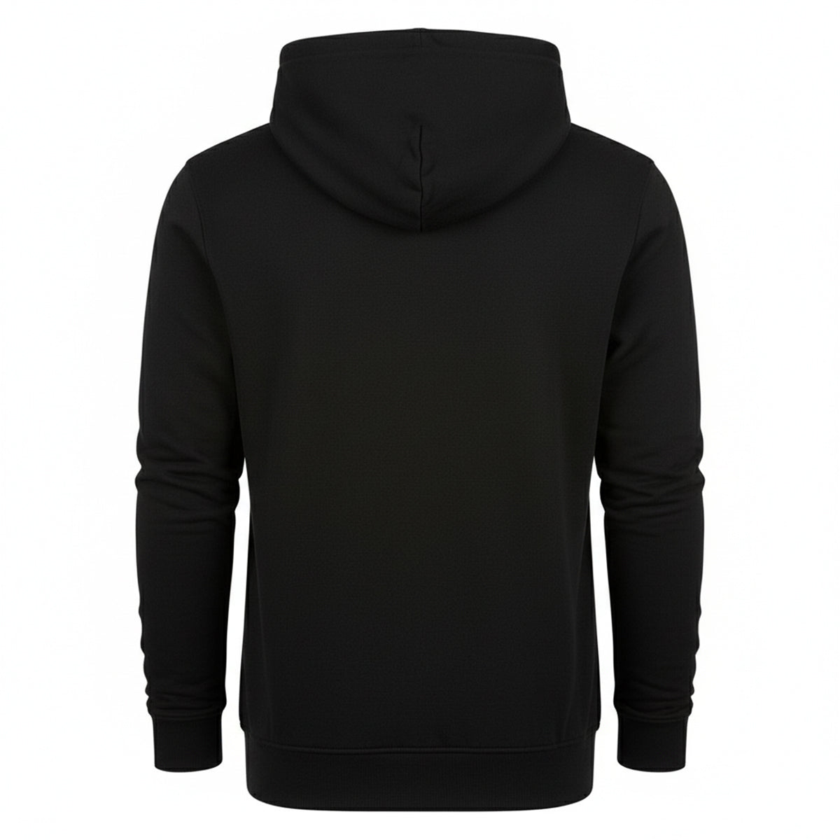 Black - Back - Cavalli Class Mens Logo Full Zip Hoodie