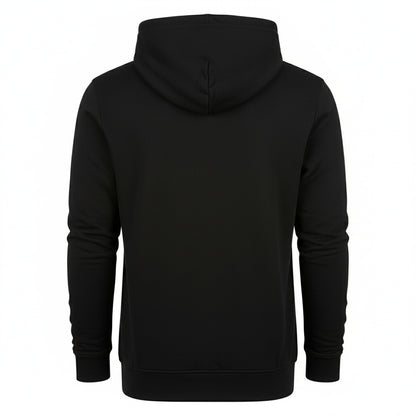 Black - Back - Cavalli Class Mens Logo Full Zip Hoodie