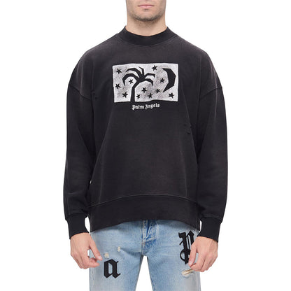 Black - Lifestyle - Palm Angels Mens Night Sky Sweatshirt