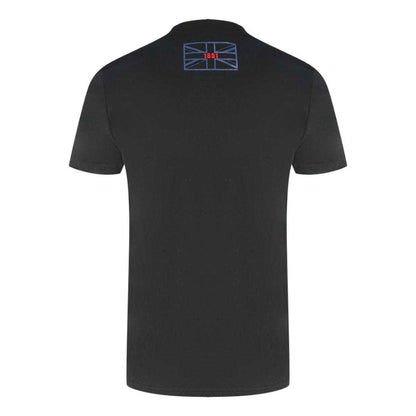 Black - Back - Aquascutum Unisex Adult Script Logo T-Shirt