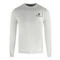 White - Front - Aquascutum Mens Small Logo Active Sweatshirt