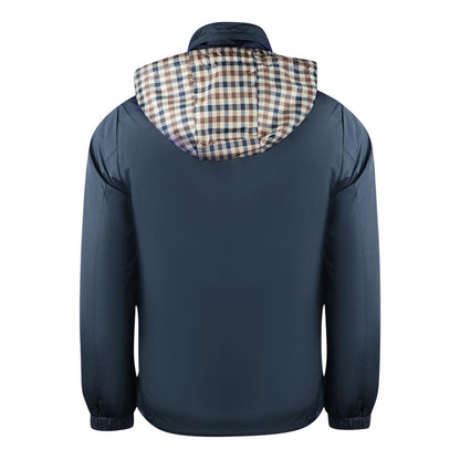 Navy Blue - Back - Aquascutum Unisex Adult Plain Lightweight Jacket