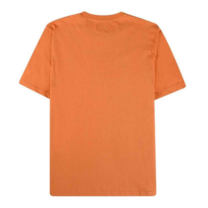 Orange - Back - Aquascutum Mens Active Big Logo T-Shirt